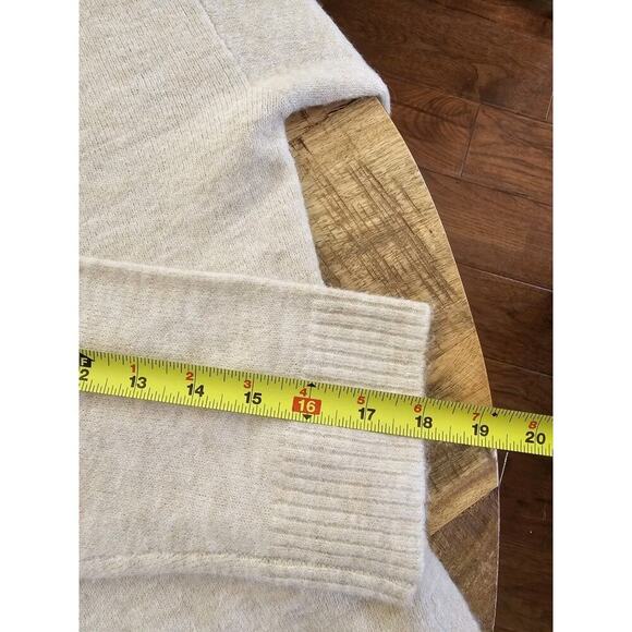 Garmentory Suncoo Pull Privat Wool Alpaca Blend Sweater Women's L Beige EUC - Picture 6 of 10